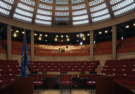 L'hémicycle du CESE