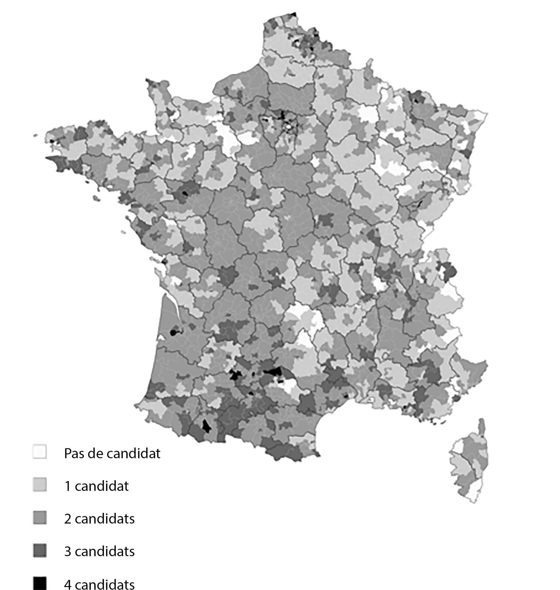 Fragmentation de la gauche aux élections départementales de 2015