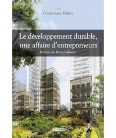 Livre Le développement durable, une affaire d'entrepreneurs