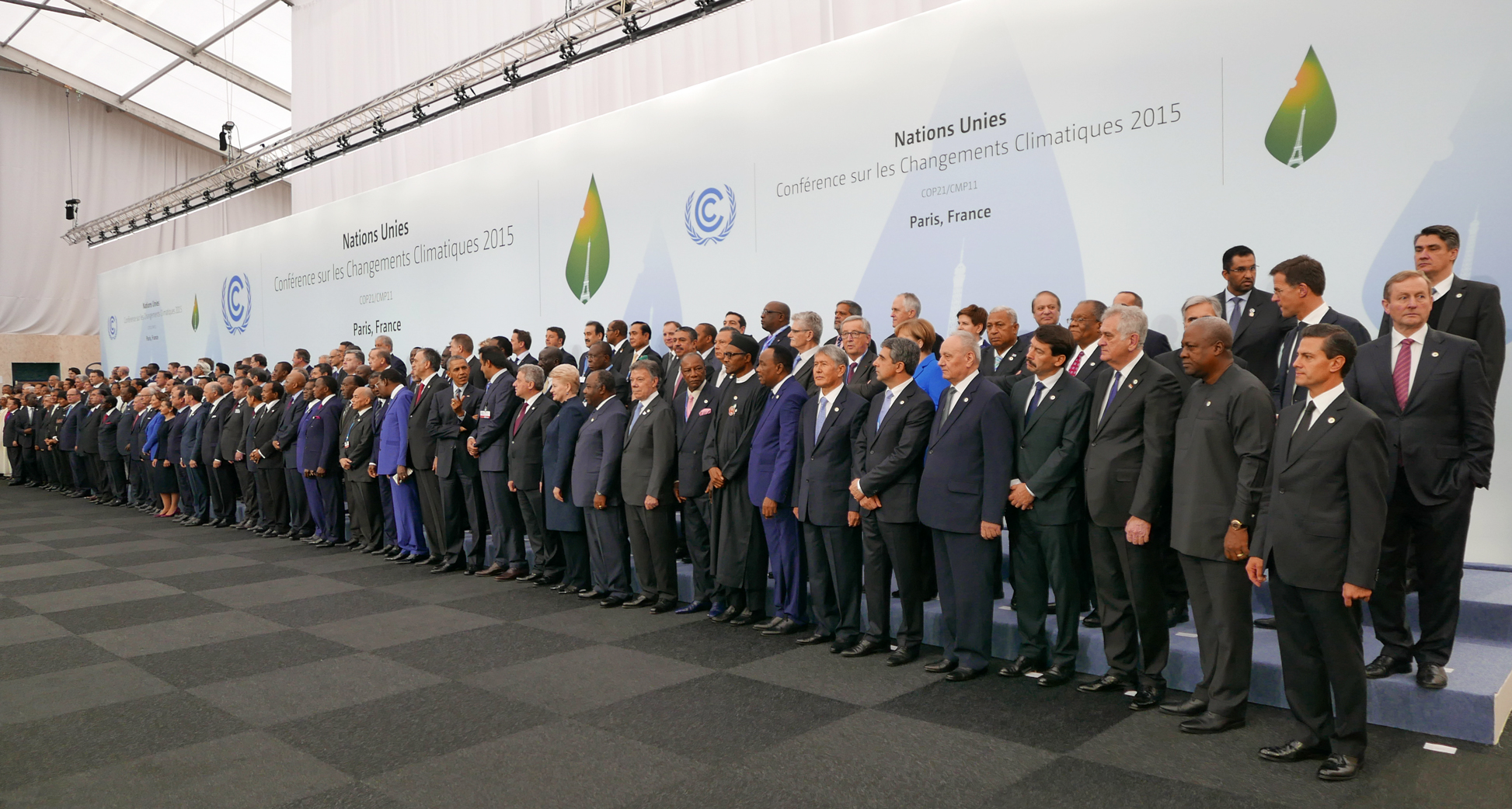 Les participants à la Cop 21