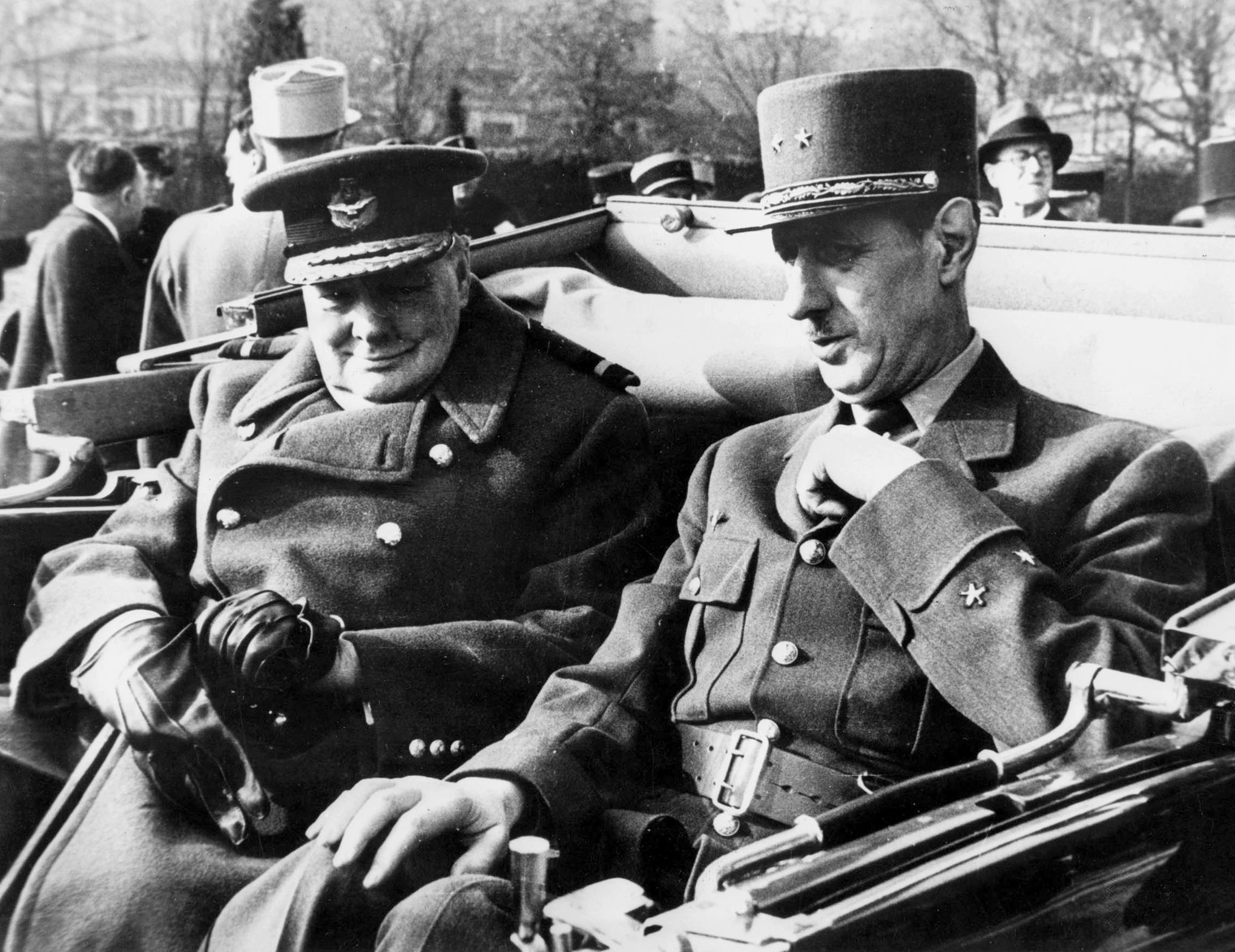 Churchill et de Gaulle