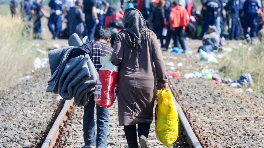 Syriens fuyant leur pays