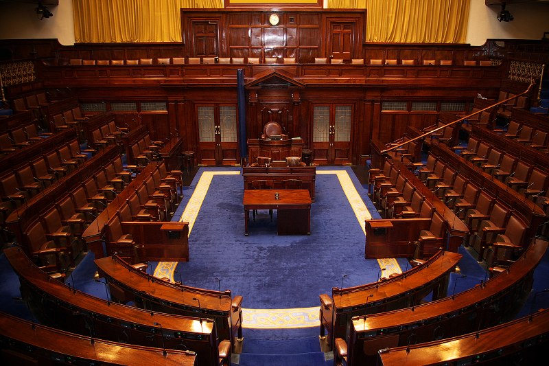 Le parlement en Irlande