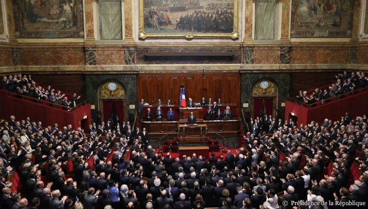 François Hollande devant le Parlement