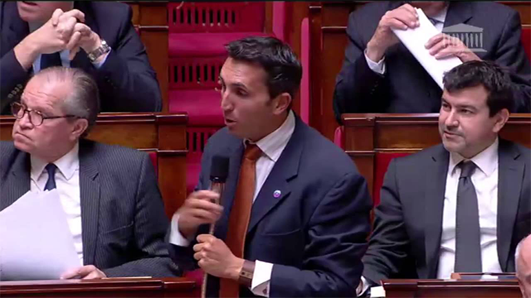 Le député Julien Aubert