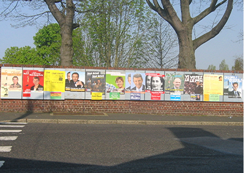 Affiches électorales