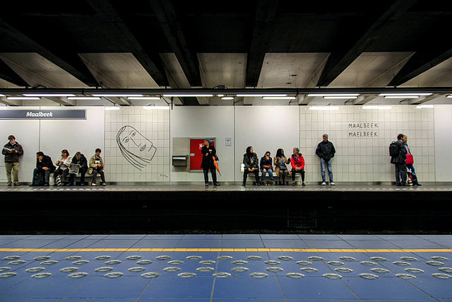 Station Malbeck à Bruxelles