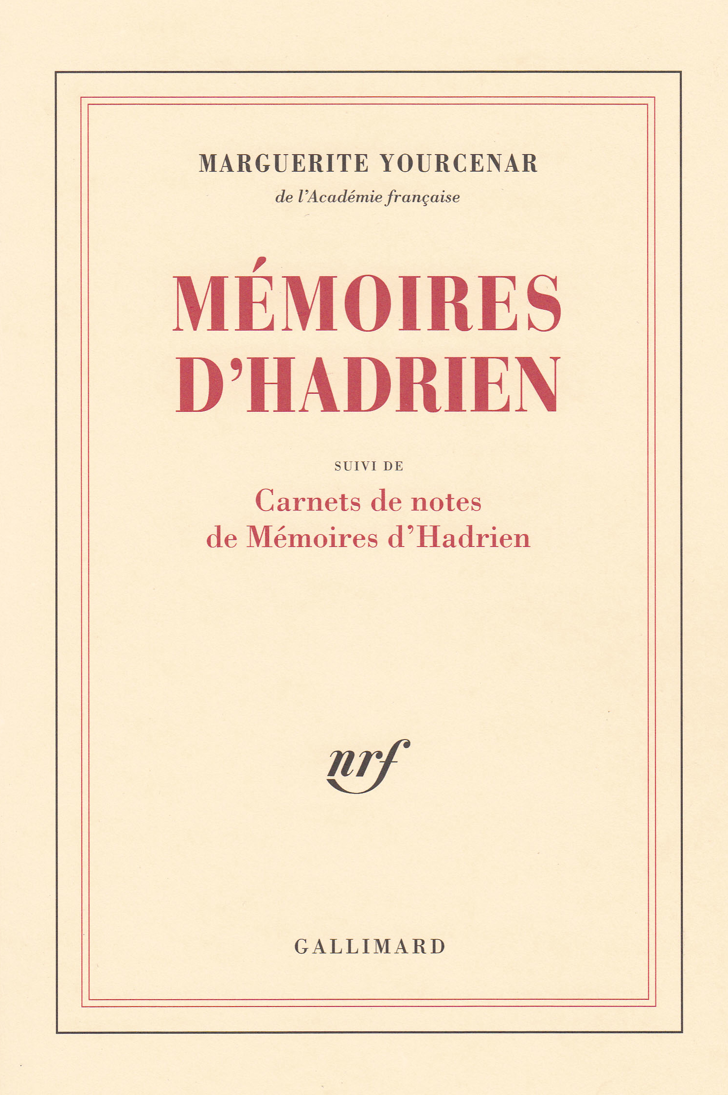 Mémoires d'Hadrien