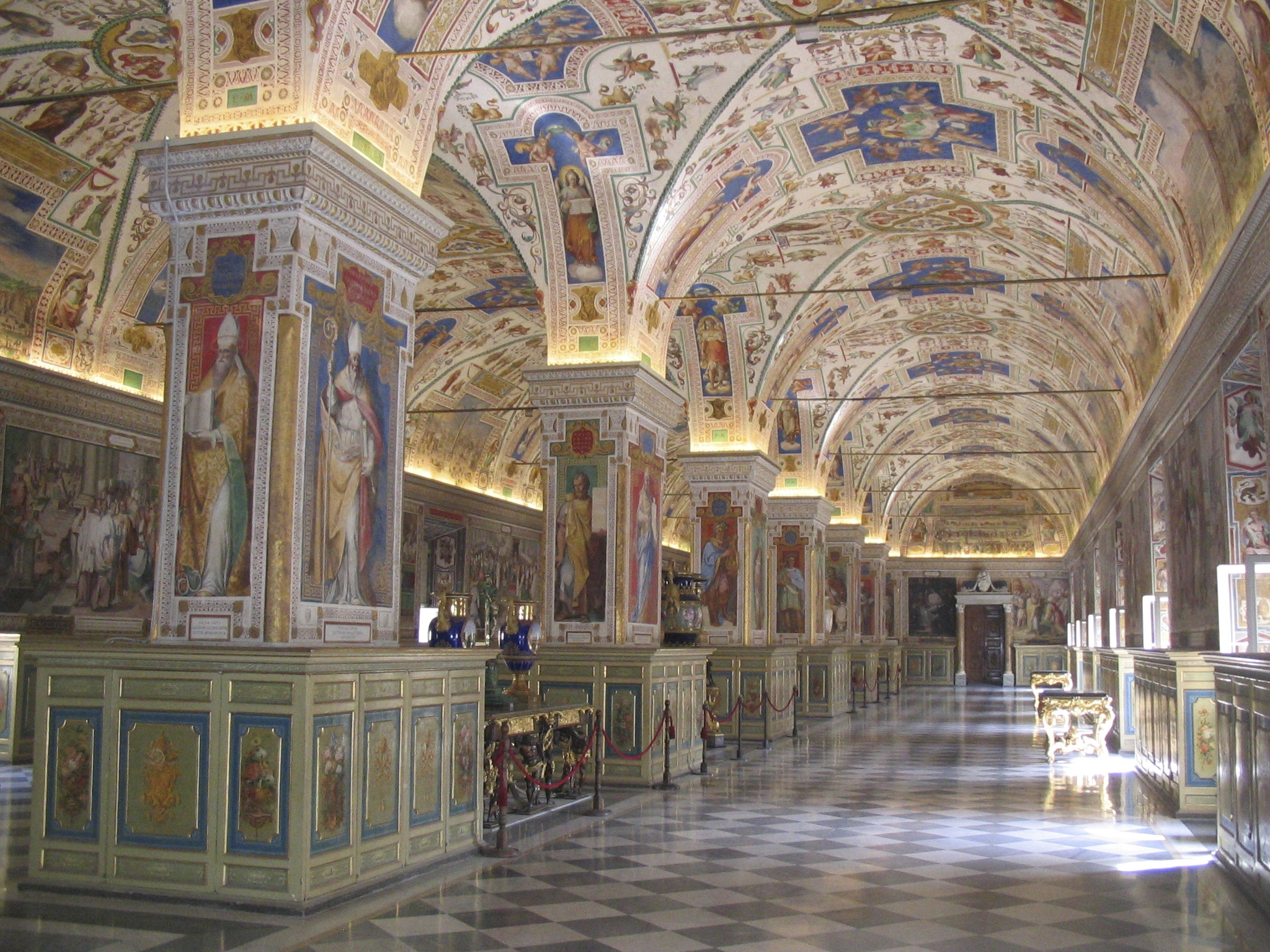 Salone Sistino, Bibliothèque du Vatican