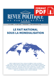 Revue Politique et Parlementaire n° 1087-1088 – PDF