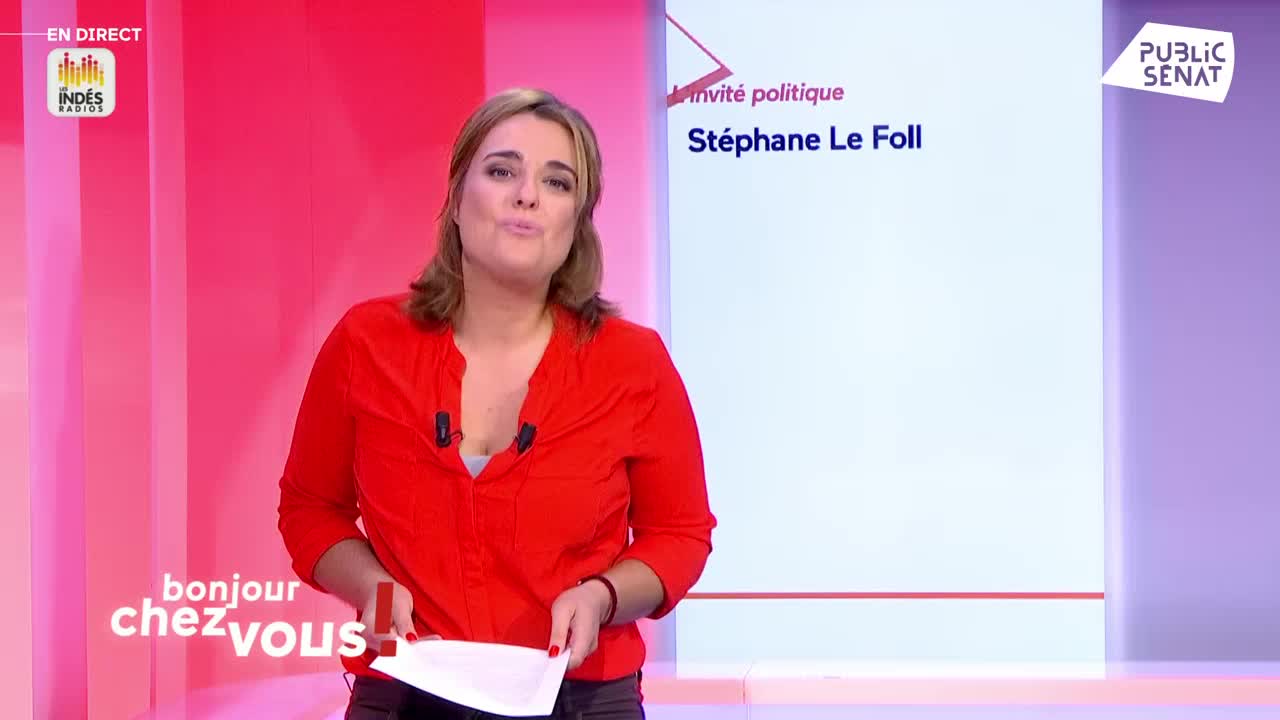 Stéphane Le Foll est l’invité de Bonjour chez vous ! Public Sénat