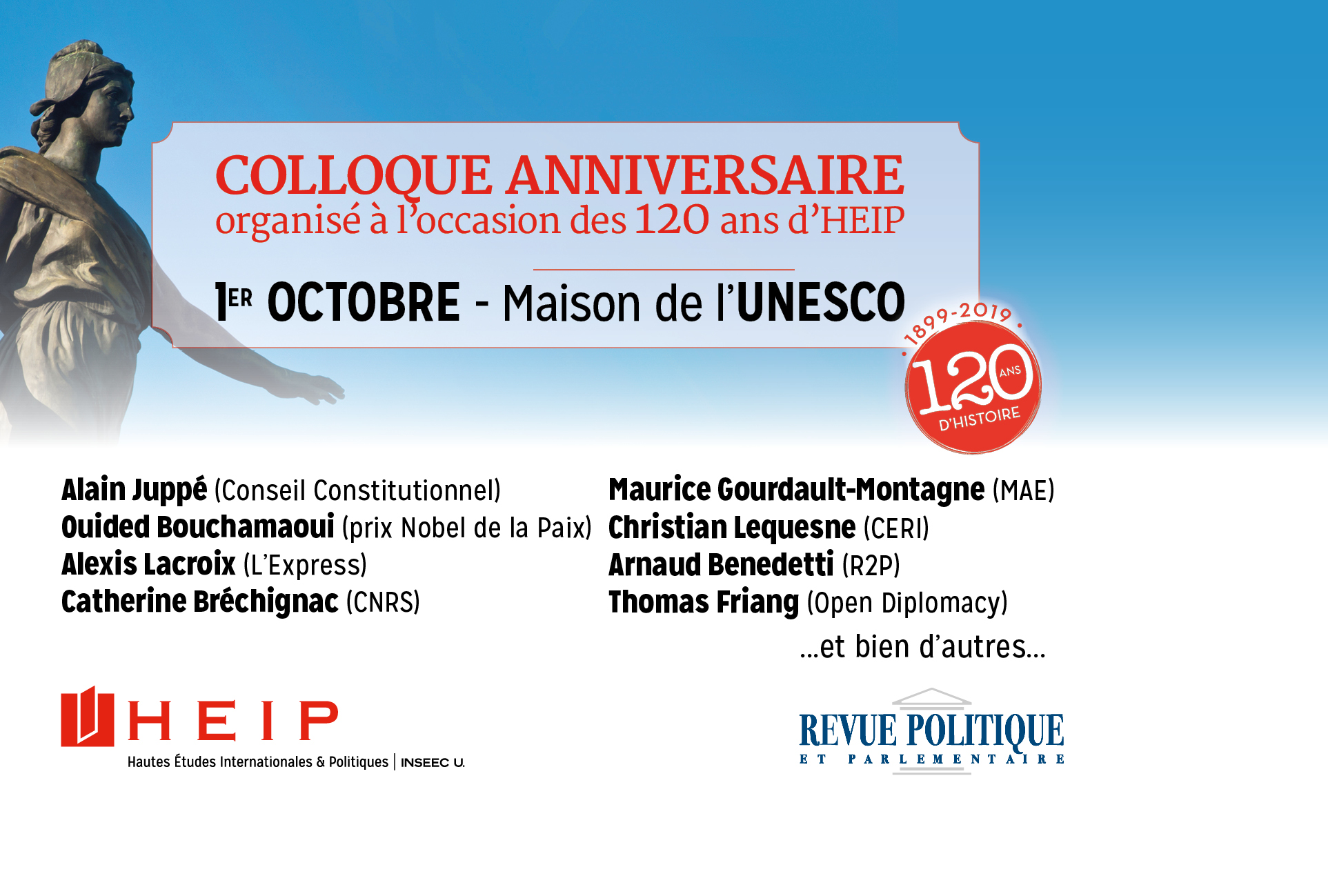 HEIP célèbre ses 120 ans