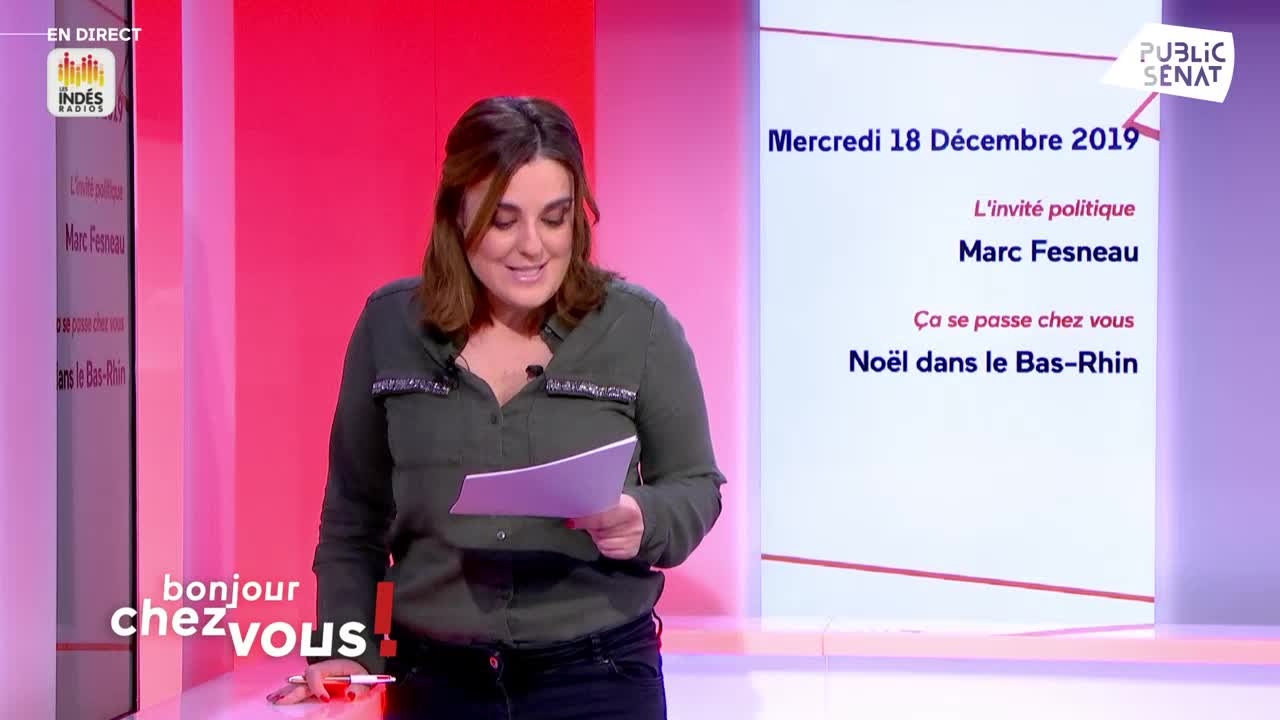 Marc Fesneau est l’invité de Bonjour chez vous ! sur Public Sénat