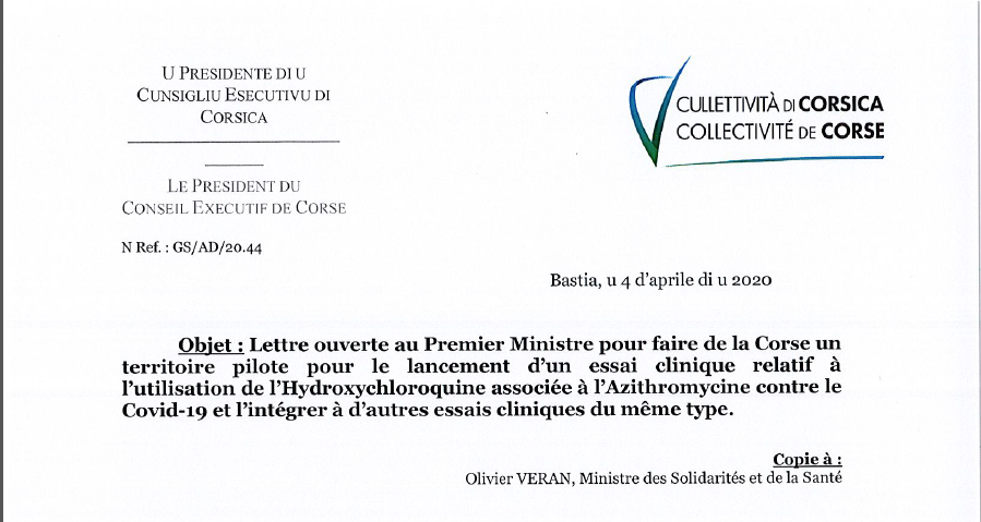 Covid-19, élus, médecins et universitaires corses lancent un appel au Premier ministre
