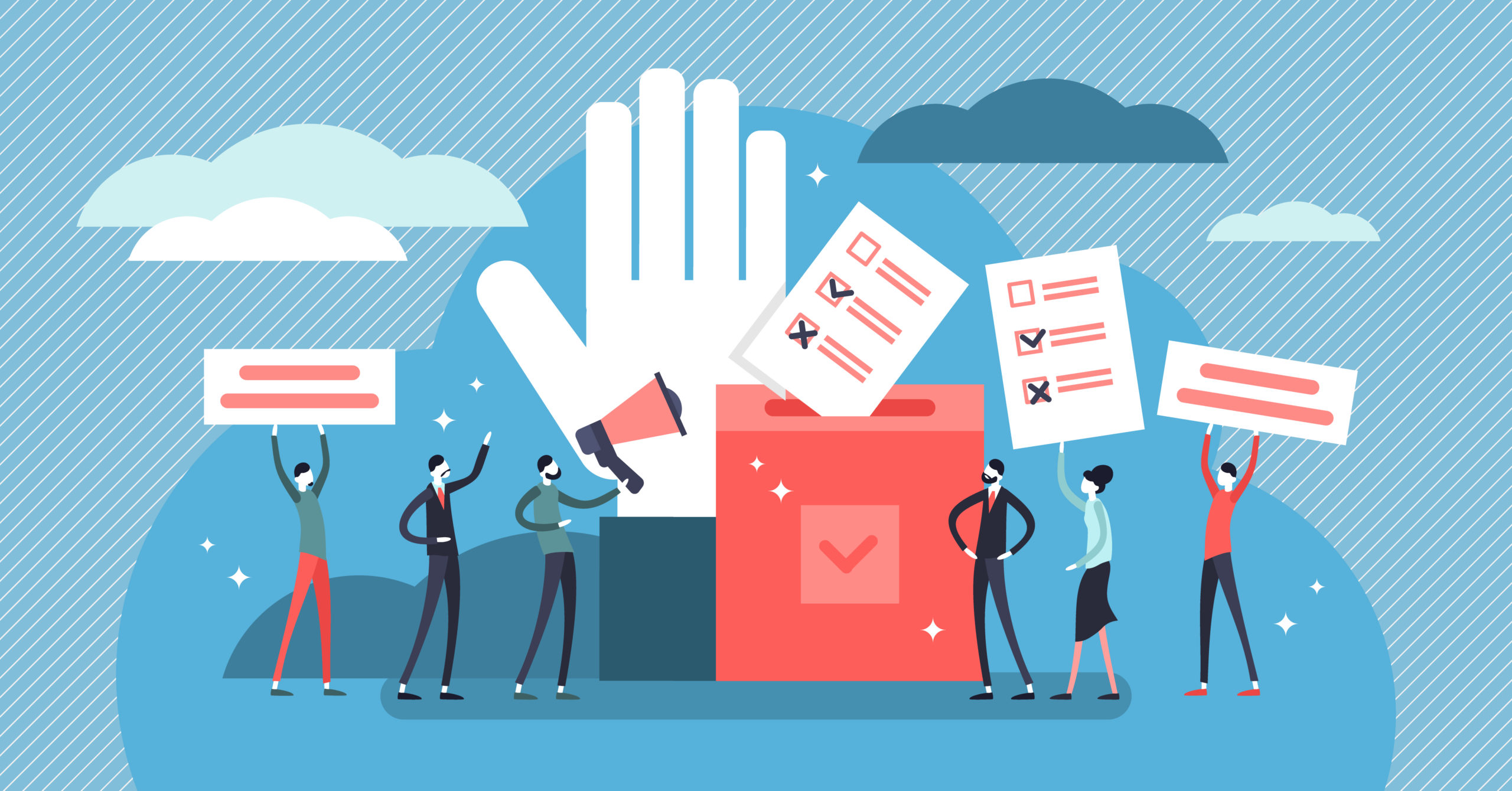 Les sondages d&rsquo;opinion et l&rsquo;espace public