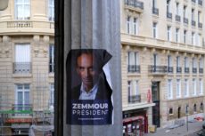 Affiche politique « Zemmour Président »