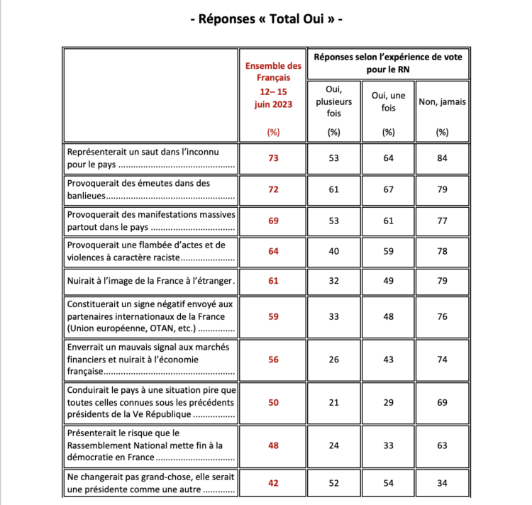 Le RN en 2023 : entre normalisation  et « non-banalisation »