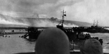Pendant l’assaut des Alliés en Normandie l’exercice de la souveraineté française