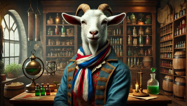 Le bouc émissaire, les alchimistes et les apothicaires