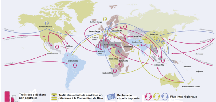 Sous le radar : le trafic illégal des déchets électriques et électroniques