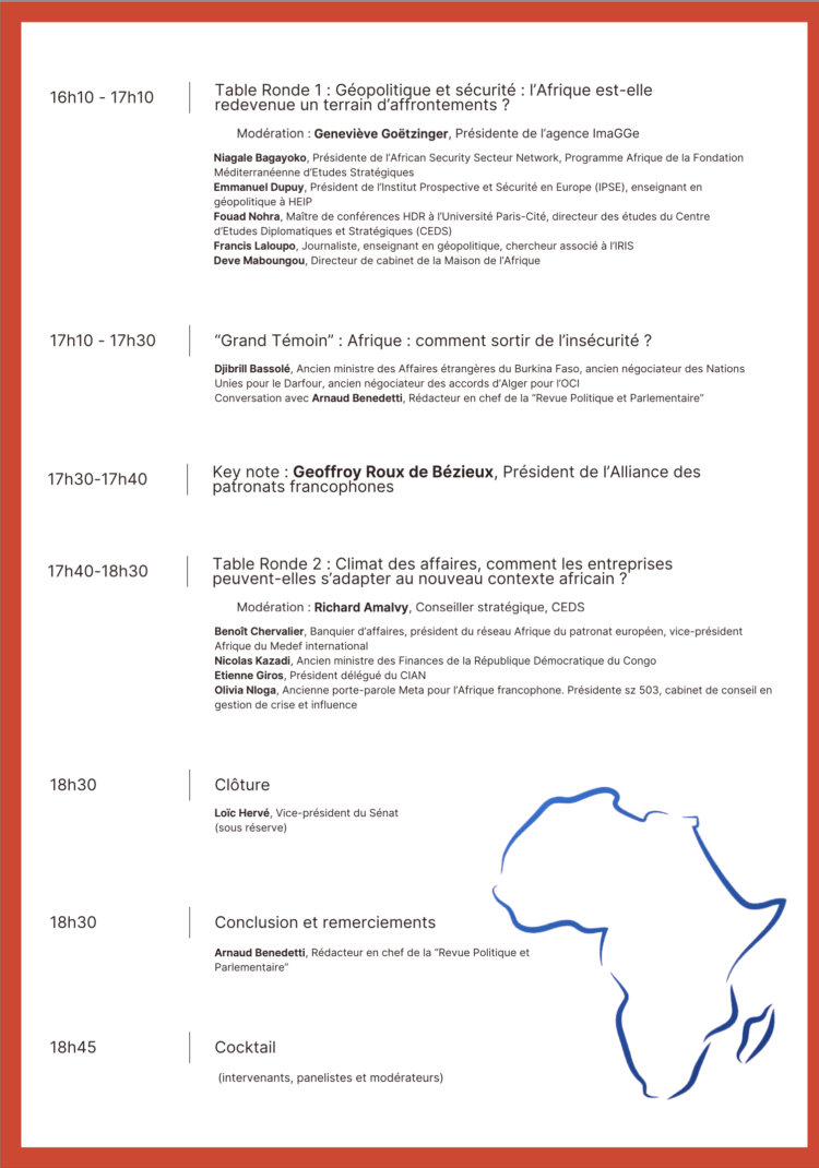 Colloque « Afrique, des indépendances à la souveraineté »