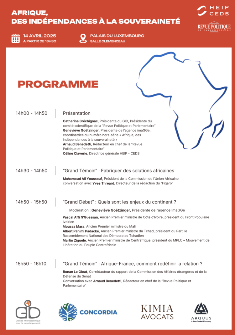 Colloque « Afrique, des indépendances à la souveraineté »