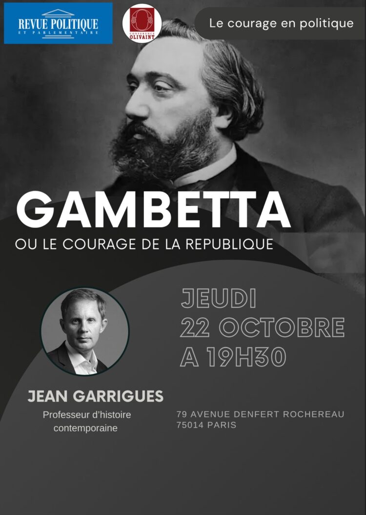 Gambetta ou le courage de la République
